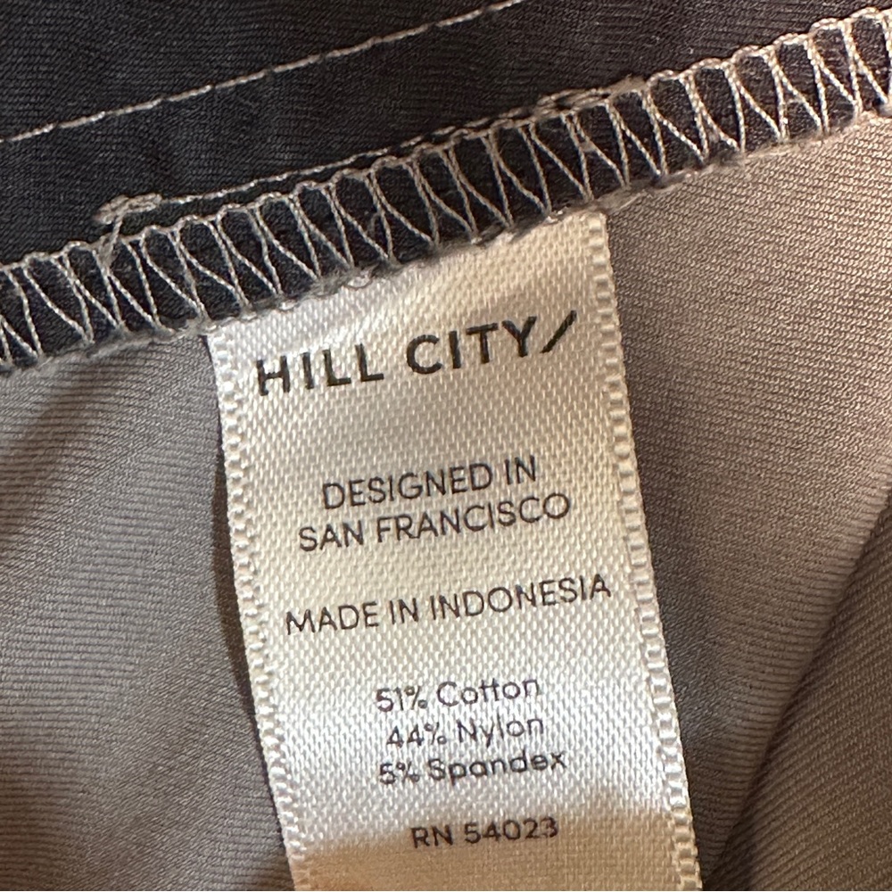 Hill City Men’s Everyday Tech Short 33 Chrome Grey - Picture 5 of 6